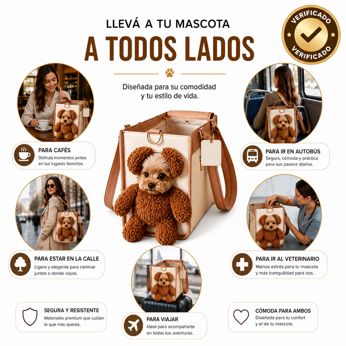 El bolso de lujo que también es la casa de tu mascota.